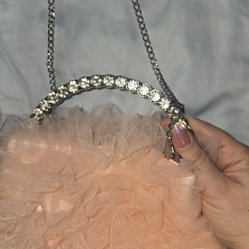 Alessia Crystal Crossbody Satchel Purse Nwt - Picture 5 of 9